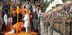 राजकीय सम्मानका साथ पूर्वसभामुख ढुंगानाको पशुपति आर्यघाटमा अन्त्येष्टि