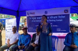 चन्द्रागिरिमा निःशुल्क सवारी परिक्षण कार्यक्रम सम्पन्न 